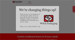 Desktop Screenshot of packspec.net