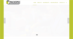 Desktop Screenshot of packspec.com.au